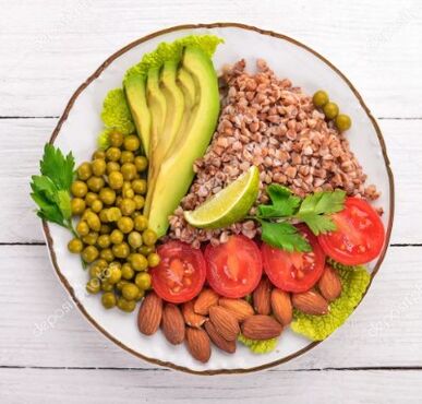 Menu ng buckwheat